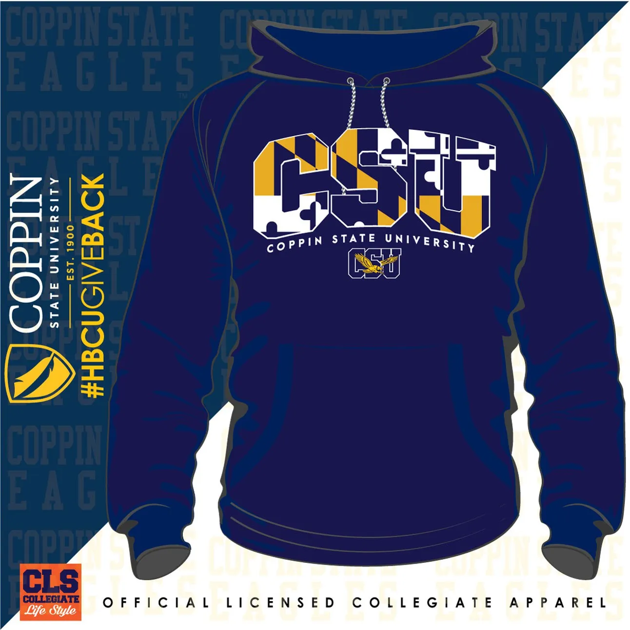 Coppin St. | FLAG COLORS Unisex Sweatshirts (DK)