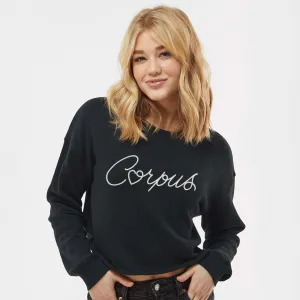 Corpus Heart Cropped Sweatshirt