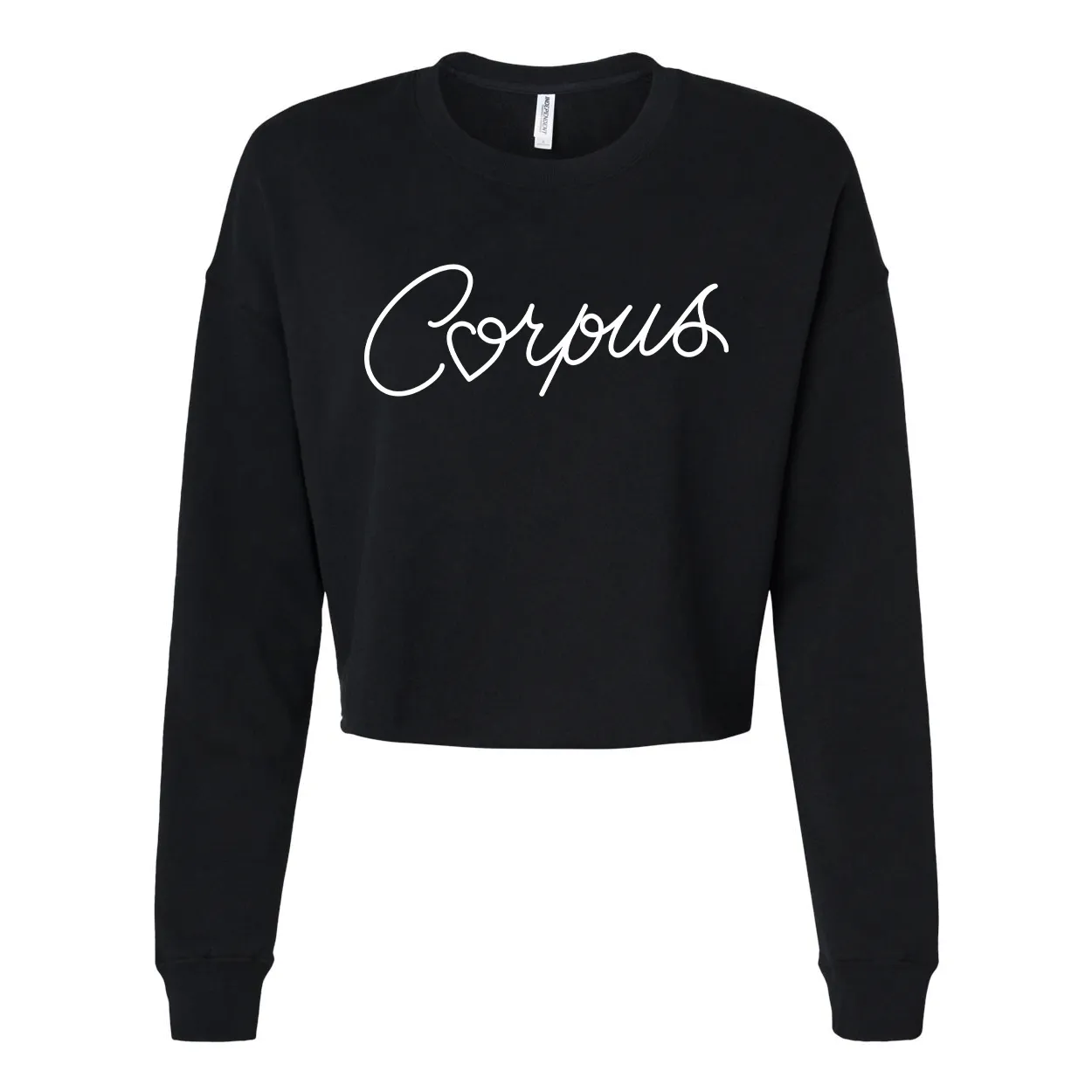 Corpus Heart Cropped Sweatshirt