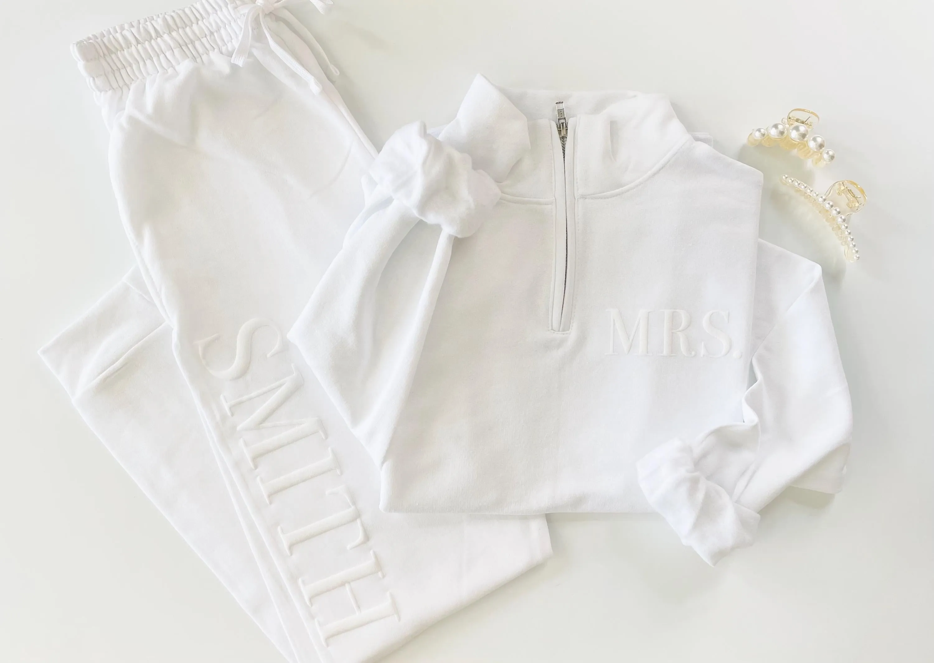 Custom Matching Wifey & Hubby Sweatsuits