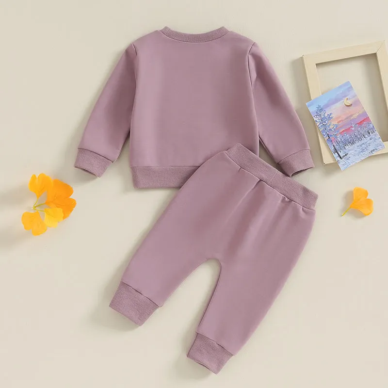 Daddy's Girl Jogger Sweatshirt Set