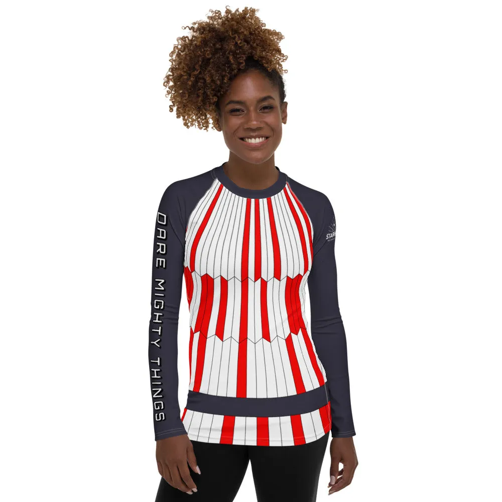 Dare Mighty Things Mars 2020 Parachute Rash Guard - Adult