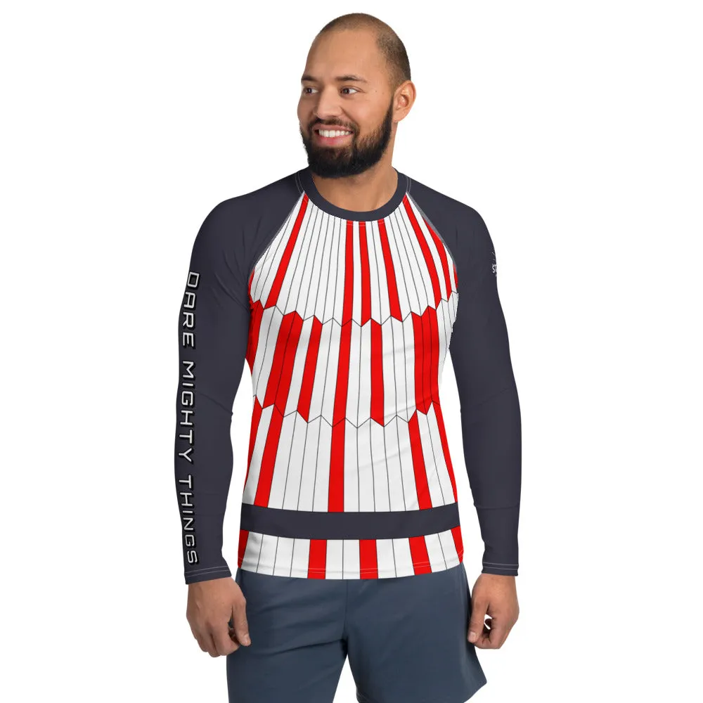 Dare Mighty Things Mars 2020 Parachute Rash Guard - Adult