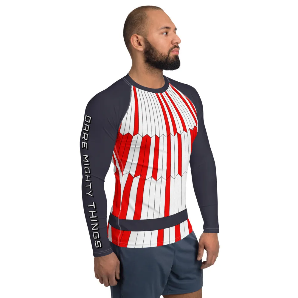 Dare Mighty Things Mars 2020 Parachute Rash Guard - Adult