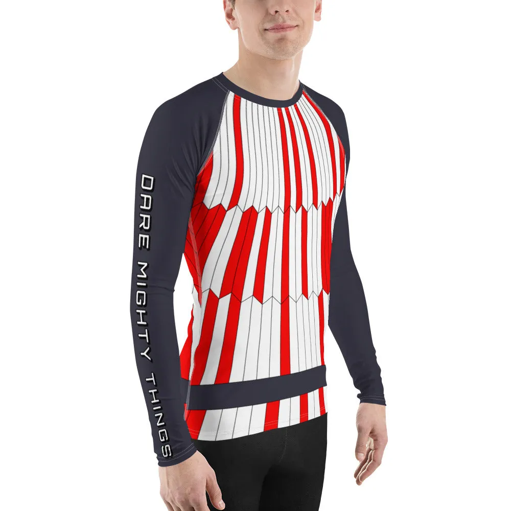 Dare Mighty Things Mars 2020 Parachute Rash Guard - Adult