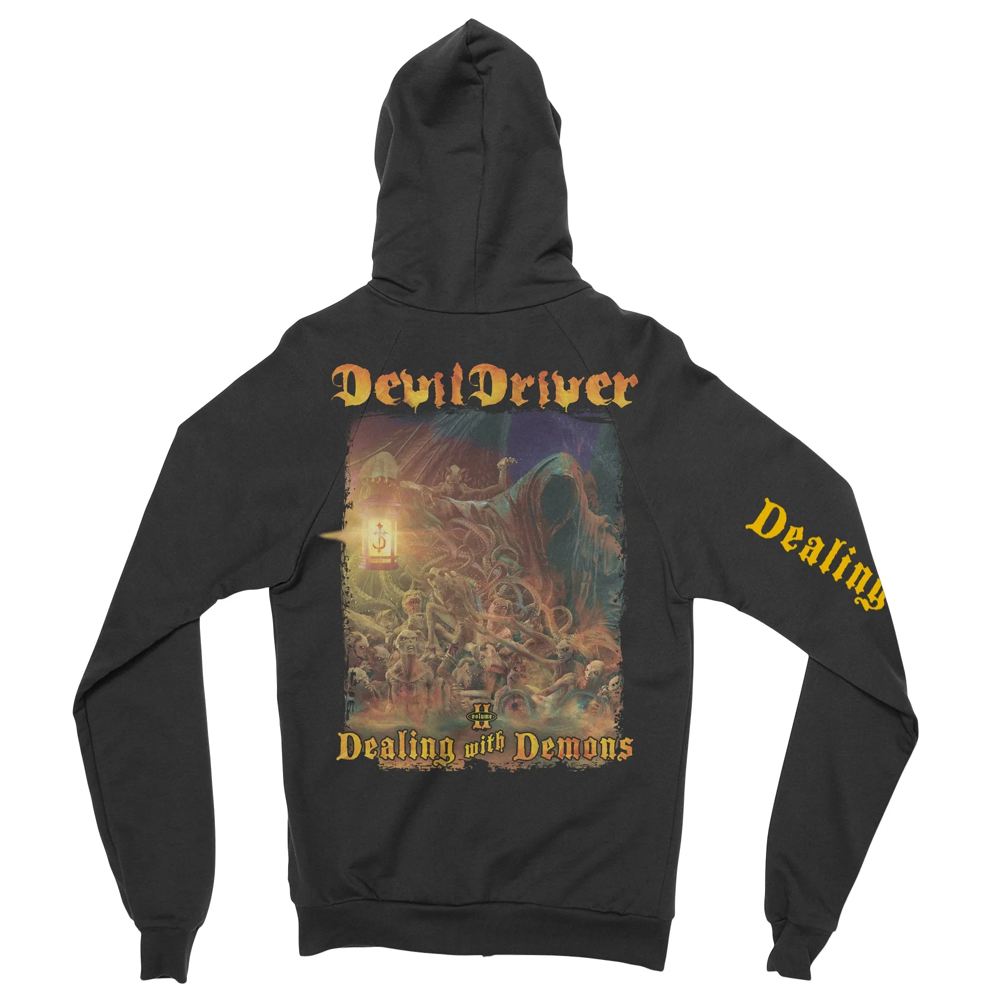 DevilDriver - Dealing With Demons II Cross zip-up hoodie
