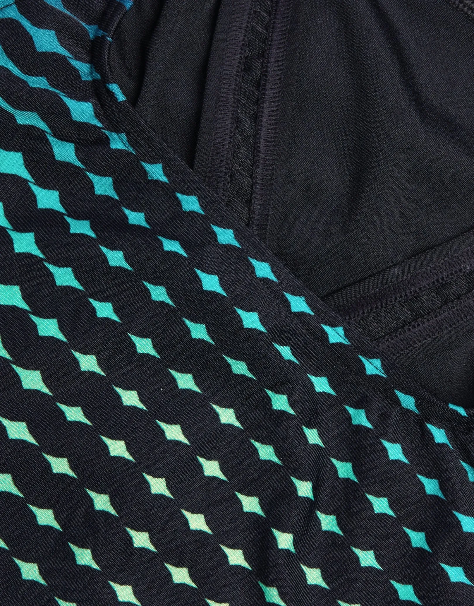 Digital Placement Medalist Swimsuit - Black/Green