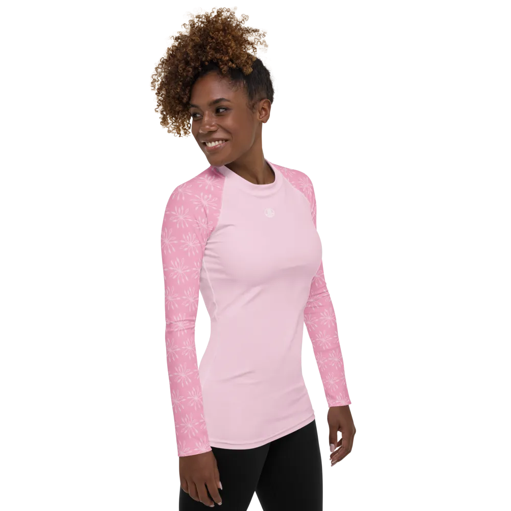 Dockside Bloom Women's Rash Guard