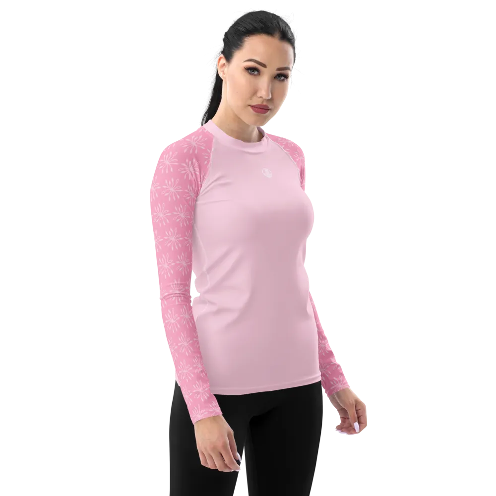 Dockside Bloom Women's Rash Guard