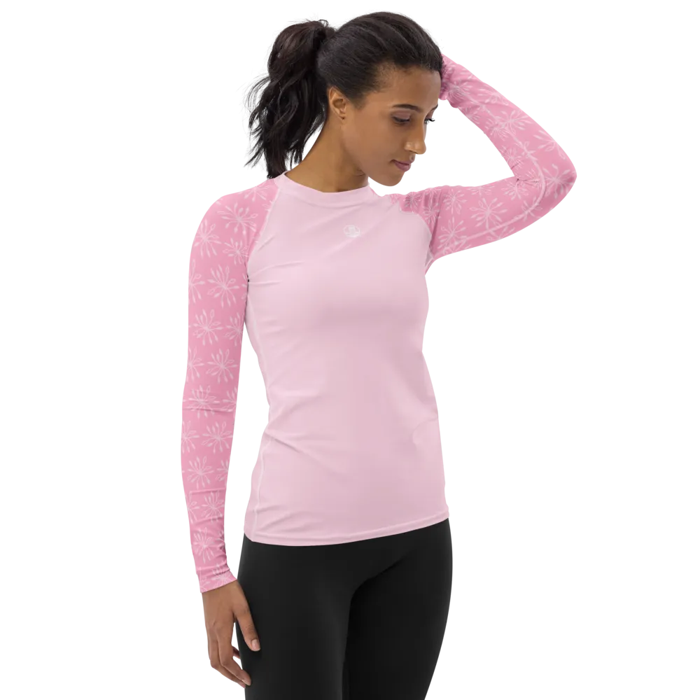 Dockside Bloom Women's Rash Guard