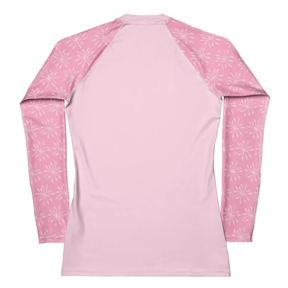 Dockside Bloom Women's Rash Guard