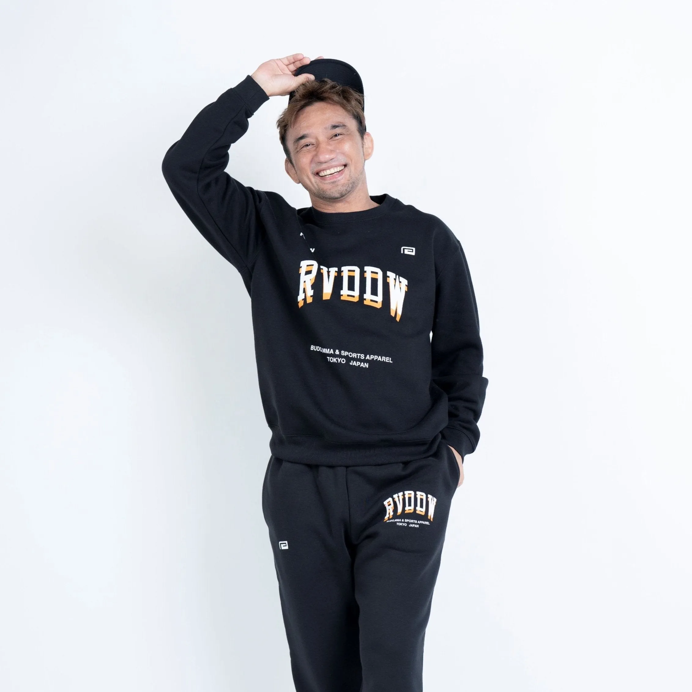 Double Logo Crewneck