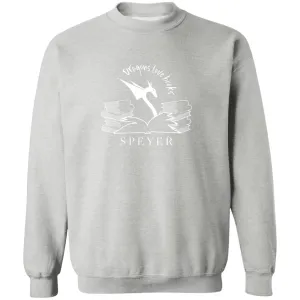 Dragons Love Books Crewneck Sweatshirt