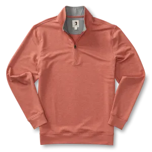 Dunmore Performance 1/4 Zip Pullover - Faded Red Heather