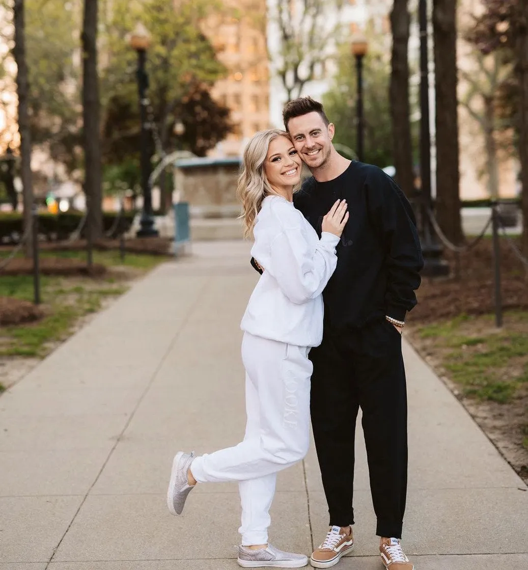Embossed Mr & Mrs. Matching Sweat Sets