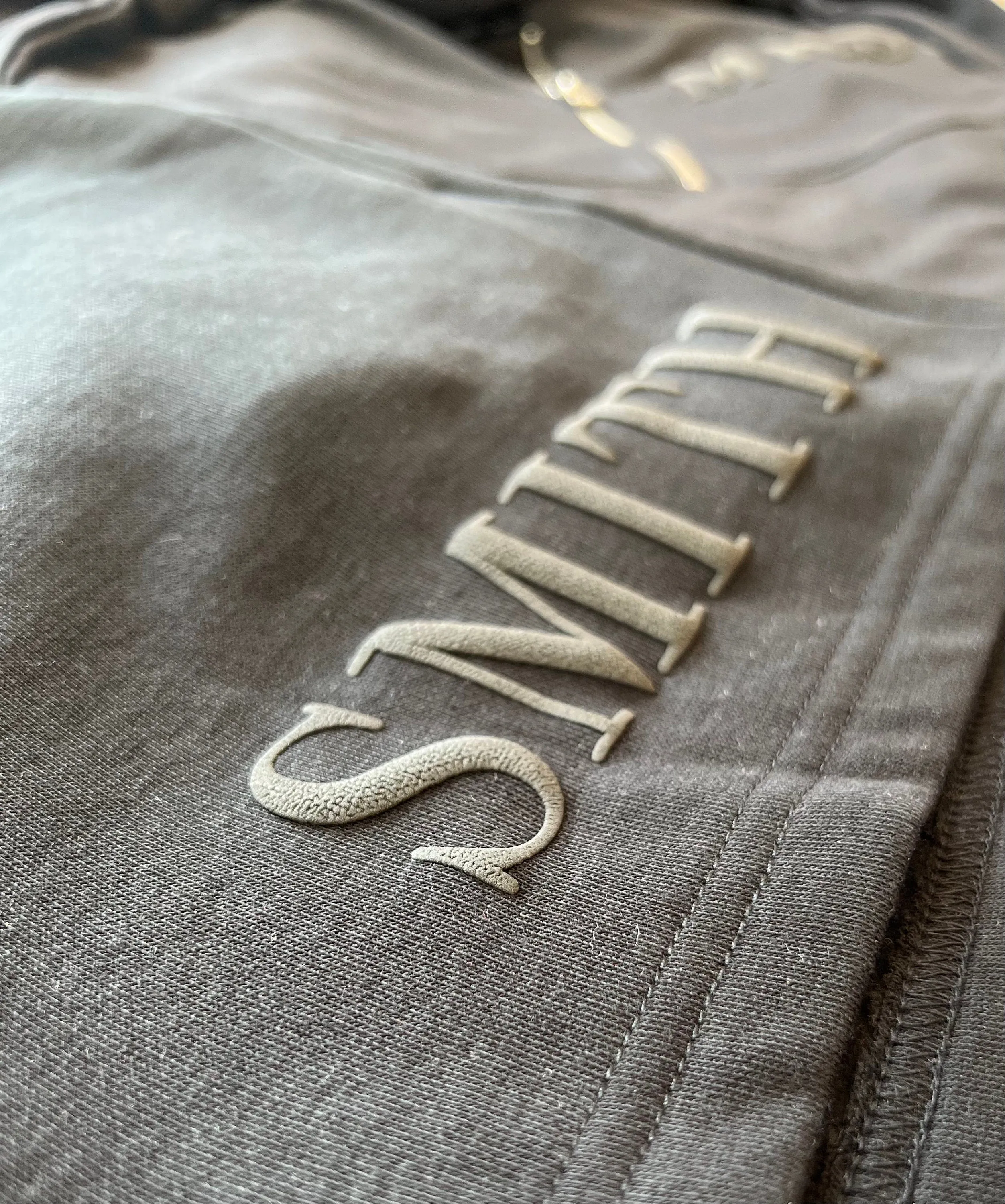Embossed Sweatsuit for Bride