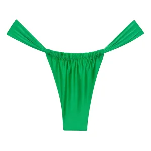 Emerald Shimmer Sandra Bikini Bottom