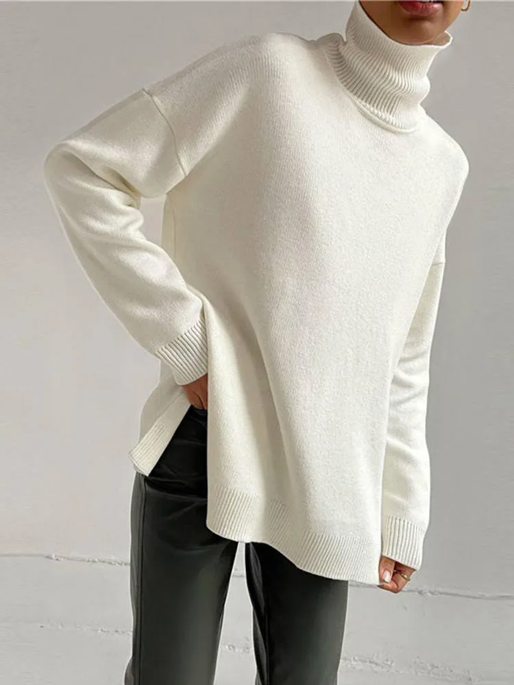 Emilia | Oversized Turtleneck Sweater