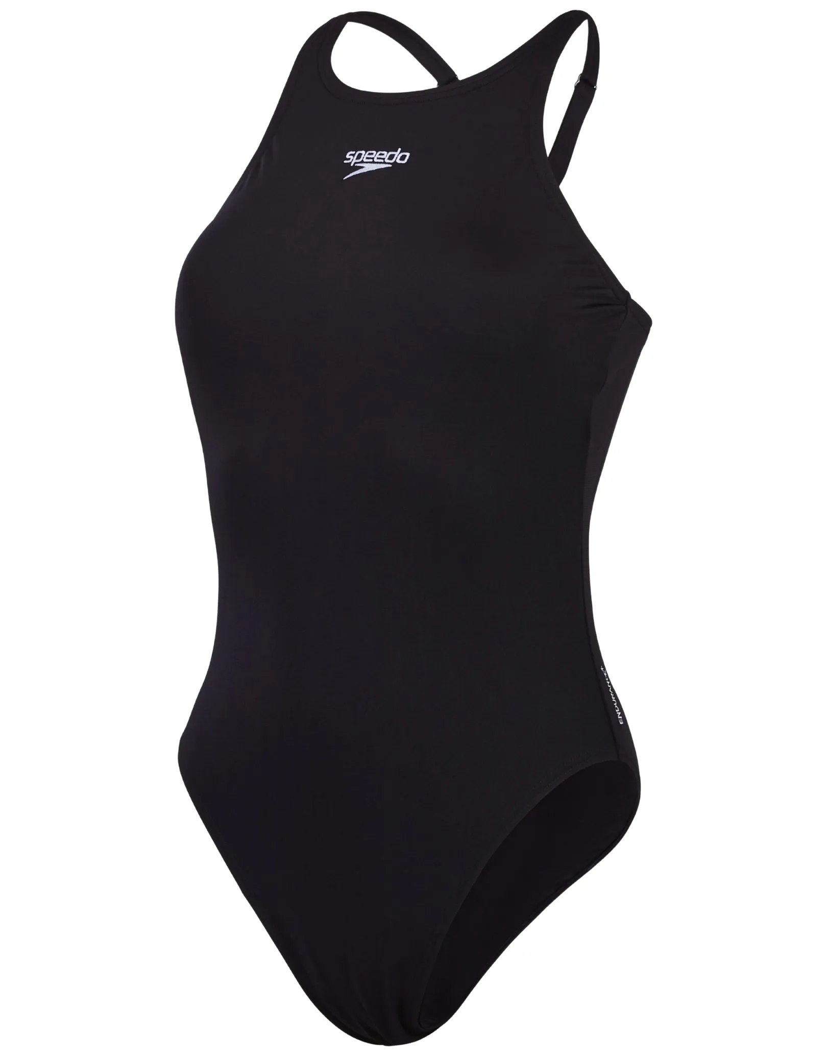Endurance  V Back Swimsuit (Longer Body Length) - Black