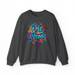 Erie Strong Personalized Crewneck Sweatshirt, Unique Design