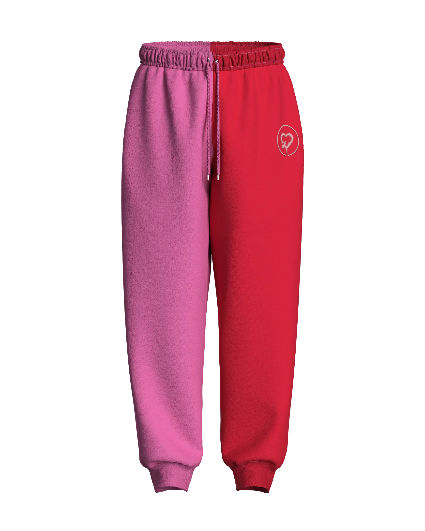 Exclusive: Pink & Red So Shadey Hoodie & Bottom
