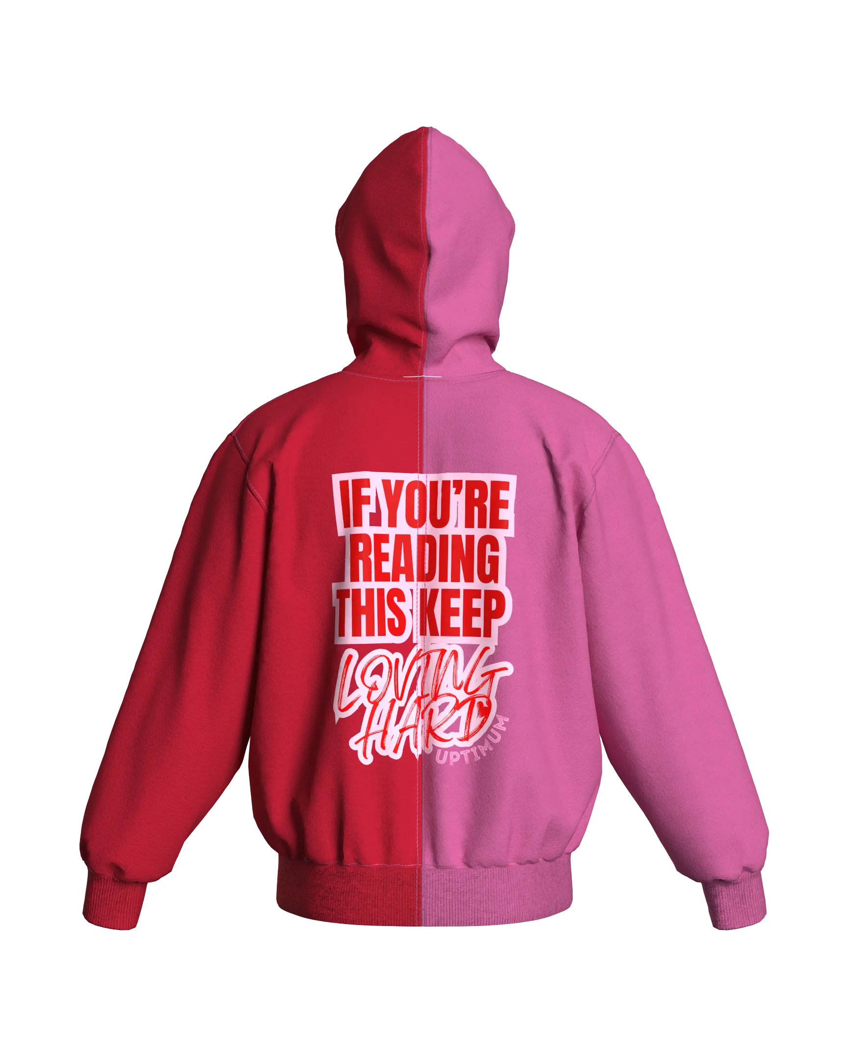 Exclusive: Pink & Red So Shadey Hoodie & Bottom