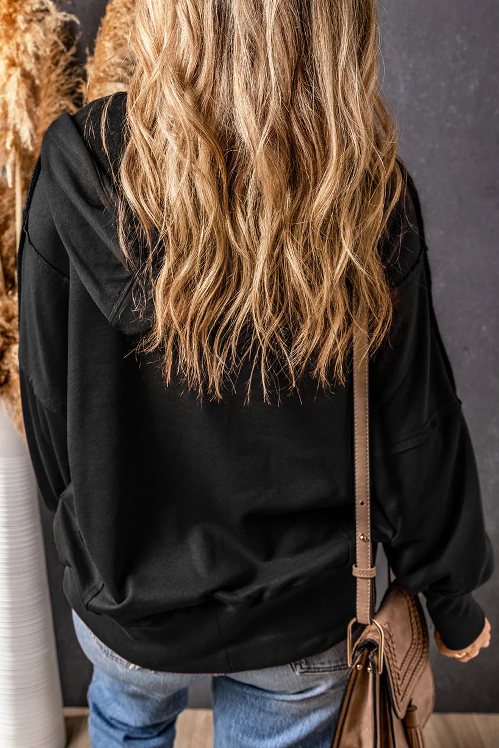 Exposed Seam Full Zip Hoodie