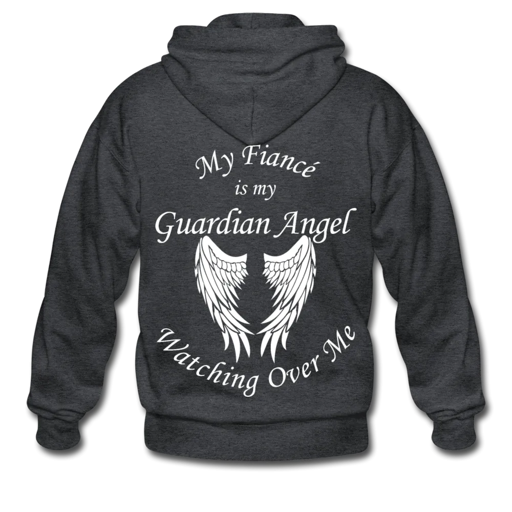 Fiancé  Guardian Angel Gildan Heavy Blend Adult Zip Hoodie
