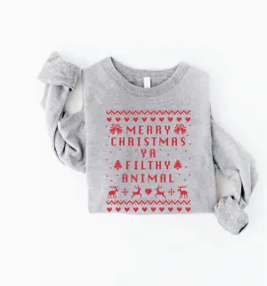 Filthy Animal Graphic Sweatshirt