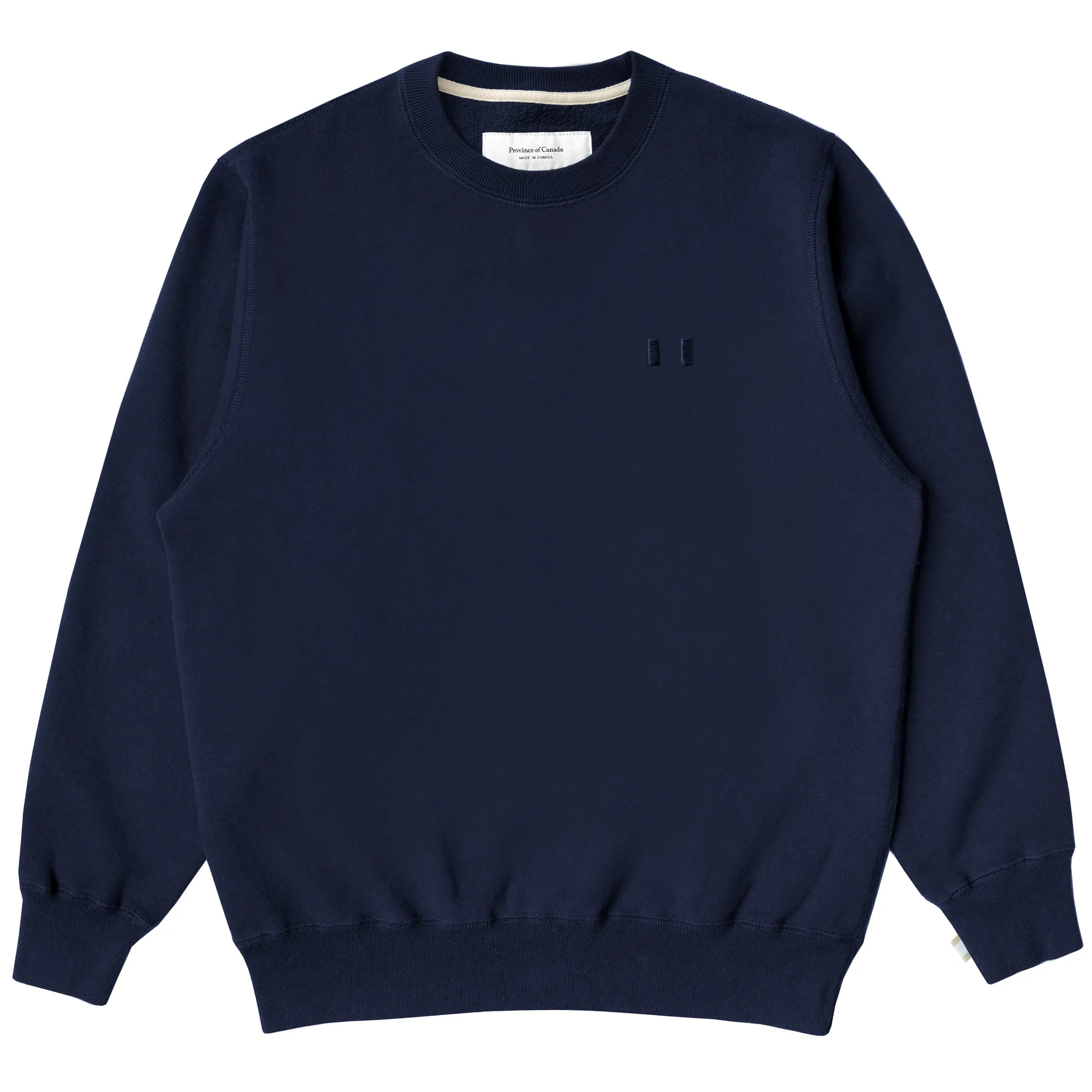 Flag Fleece Sweatshirt Navy - Unisex