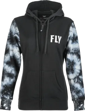FLY RACING 358-00702X Women's Tie-Die Zip Up Hoodie