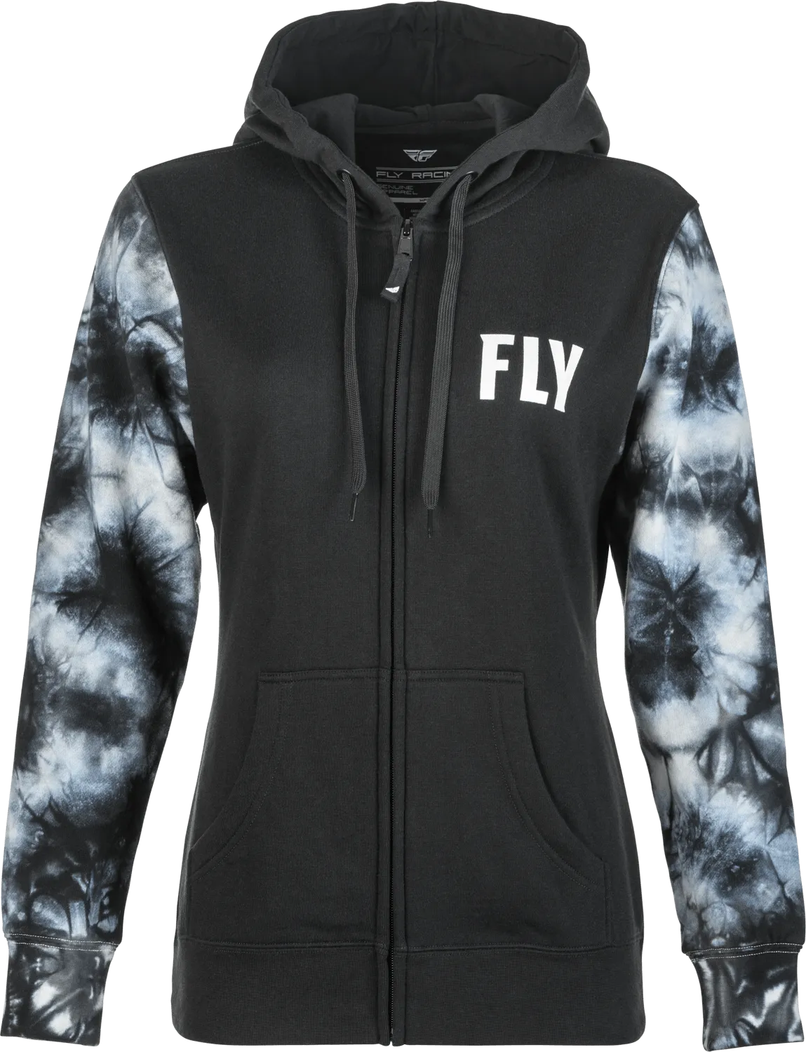 FLY RACING 358-0070X Women's Tie-Die Zip Up Hoodie