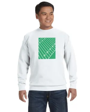 Football Field Crewneck Sweatshirts