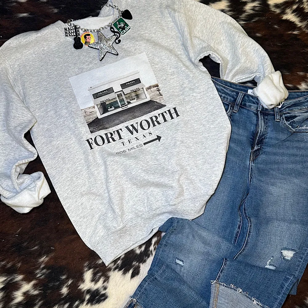 Fort Worth to Marfa Sweatshirt