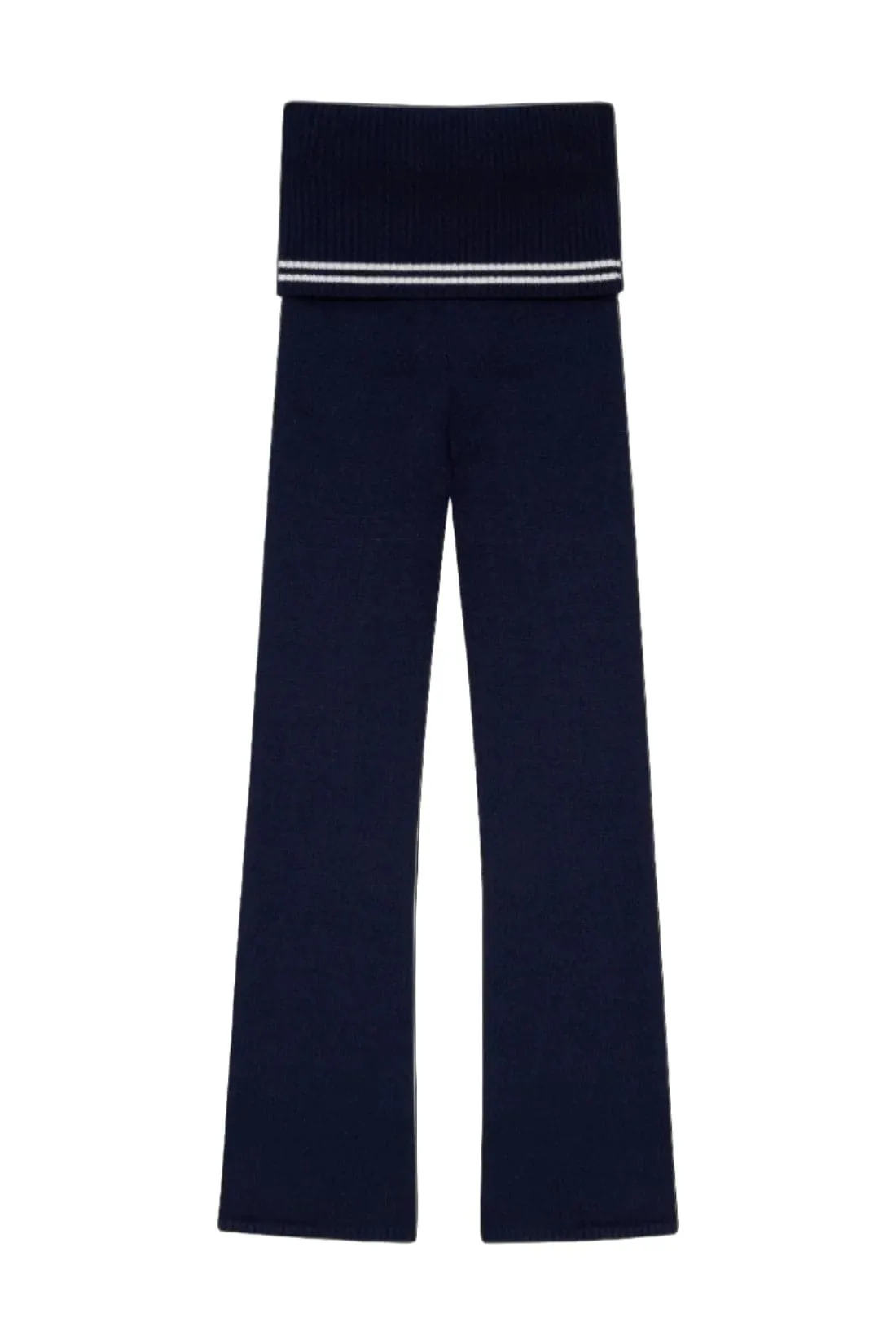 Frankies Bikinis Aimee Cloud Knit Flare Pant as seen on Malin Andersson