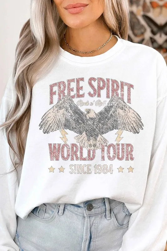 FREE SPIRIT WORLD TOUR GRAPHIC SWEATSHIRT