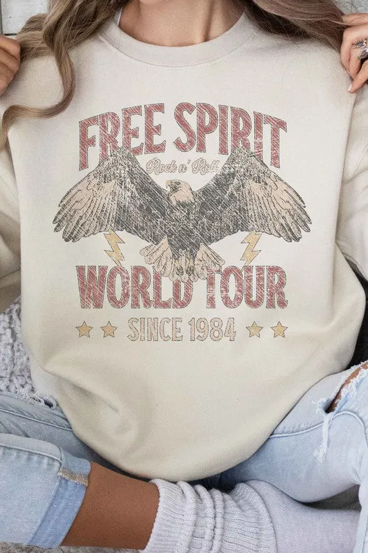 FREE SPIRIT WORLD TOUR GRAPHIC SWEATSHIRT