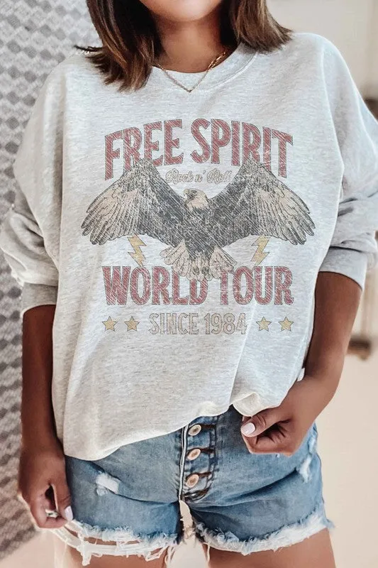 FREE SPIRIT WORLD TOUR GRAPHIC SWEATSHIRT