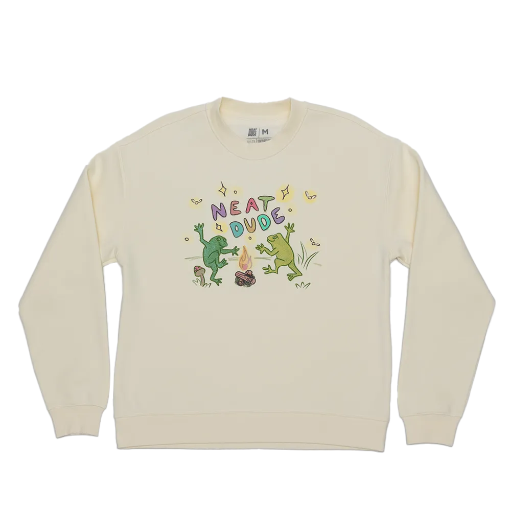 Frog Crewneck - Butter