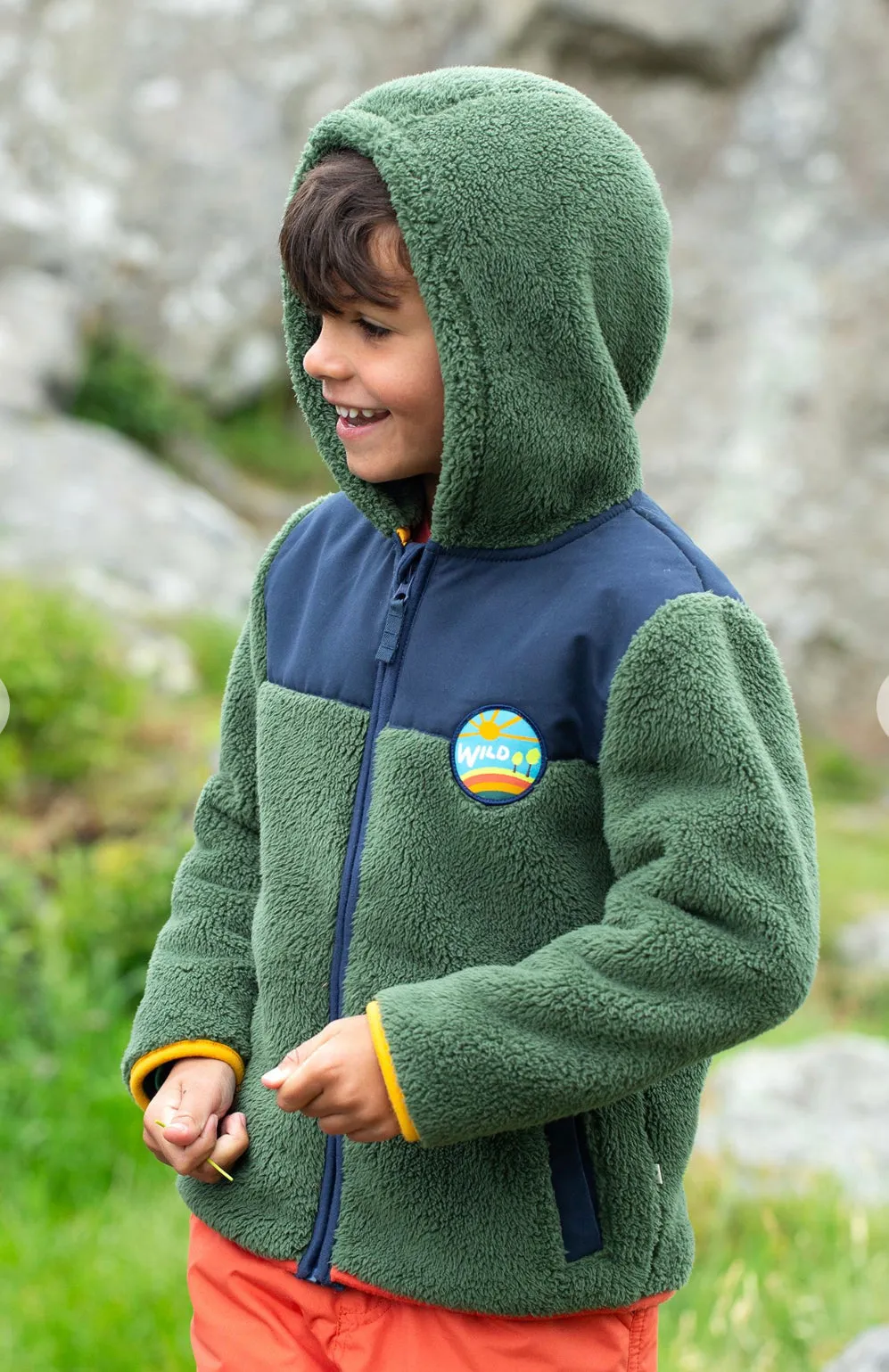 Frugi Theo Ted Fleece Jacket Jka204