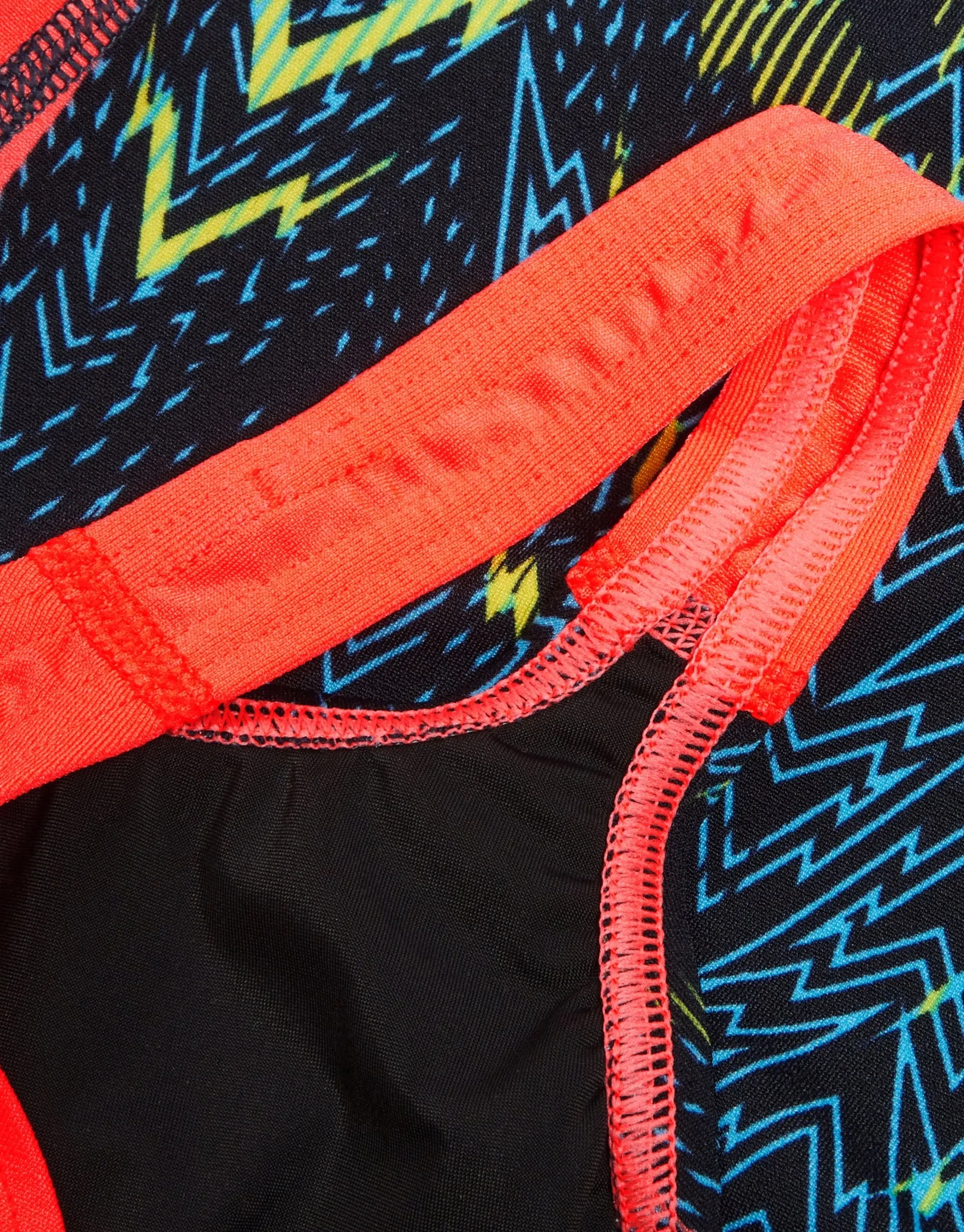 Girls Fastskin Endurance  Max Openback Kneeskin - Blue/Red
