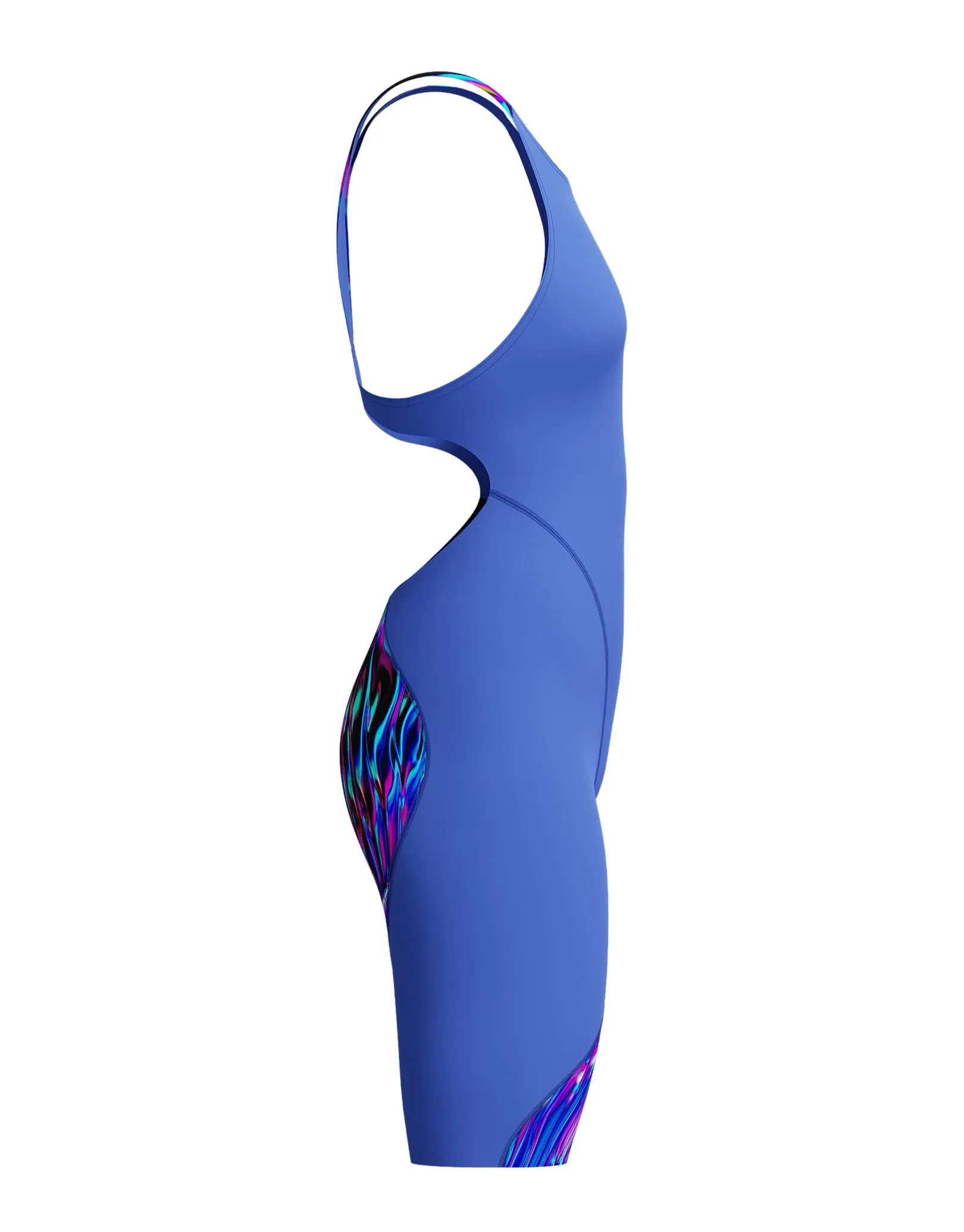 Girls Fastskin LZR Ignite Kneeskin - Blue/Multi