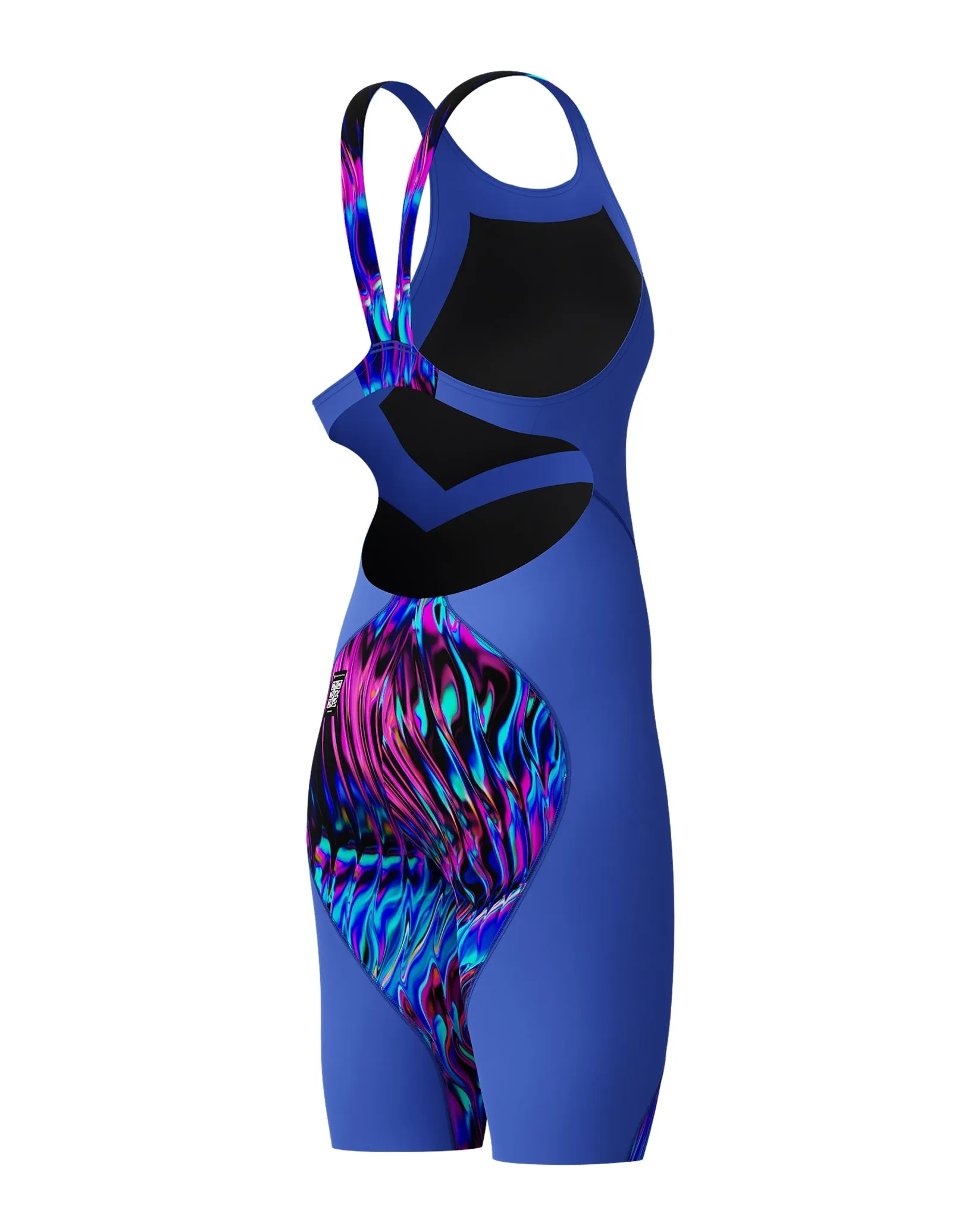 Girls Fastskin LZR Ignite Kneeskin - Blue/Multi