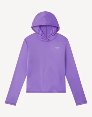 Girls Hooded UPF 50 Swim Shirt