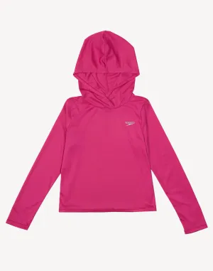 Girls Hooded UPF 50  Swim Shirt