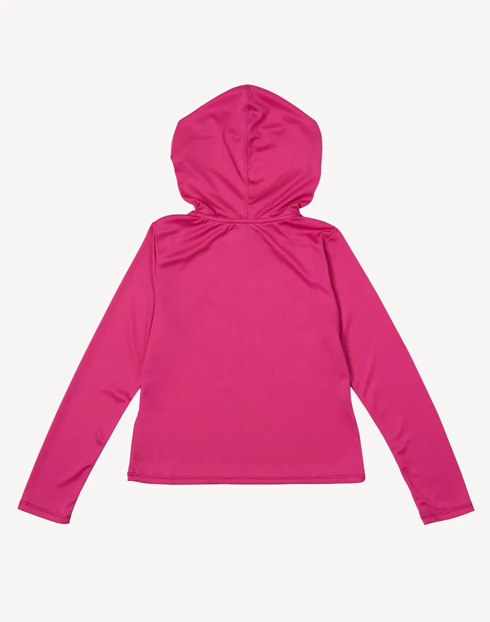 Girls Hooded UPF 50  Swim Shirt
