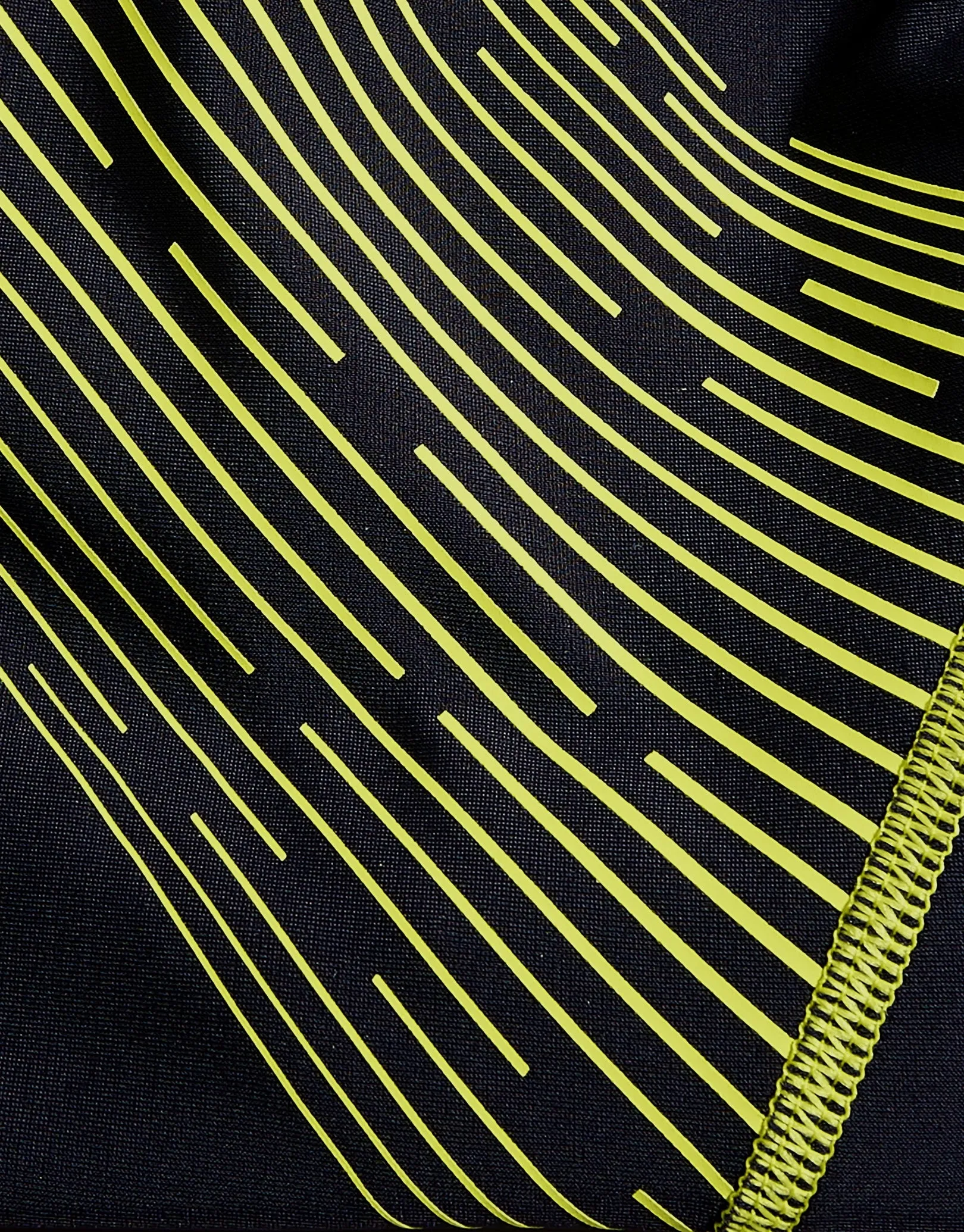 Girls Medley Logo Medalist Swimsuit - Navy/Yellow