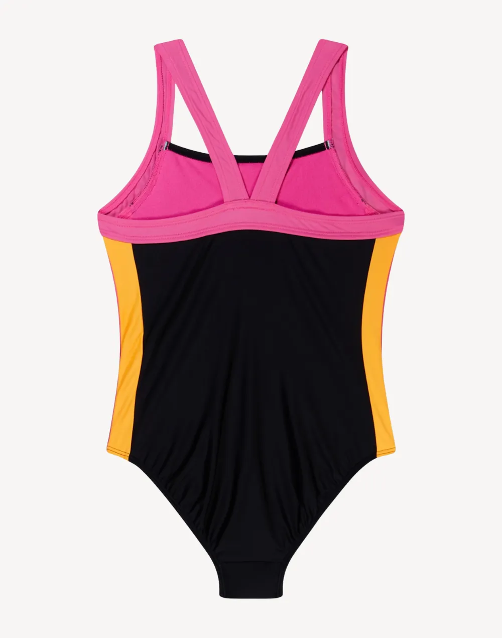 Girls Vertical Stripe One Piece