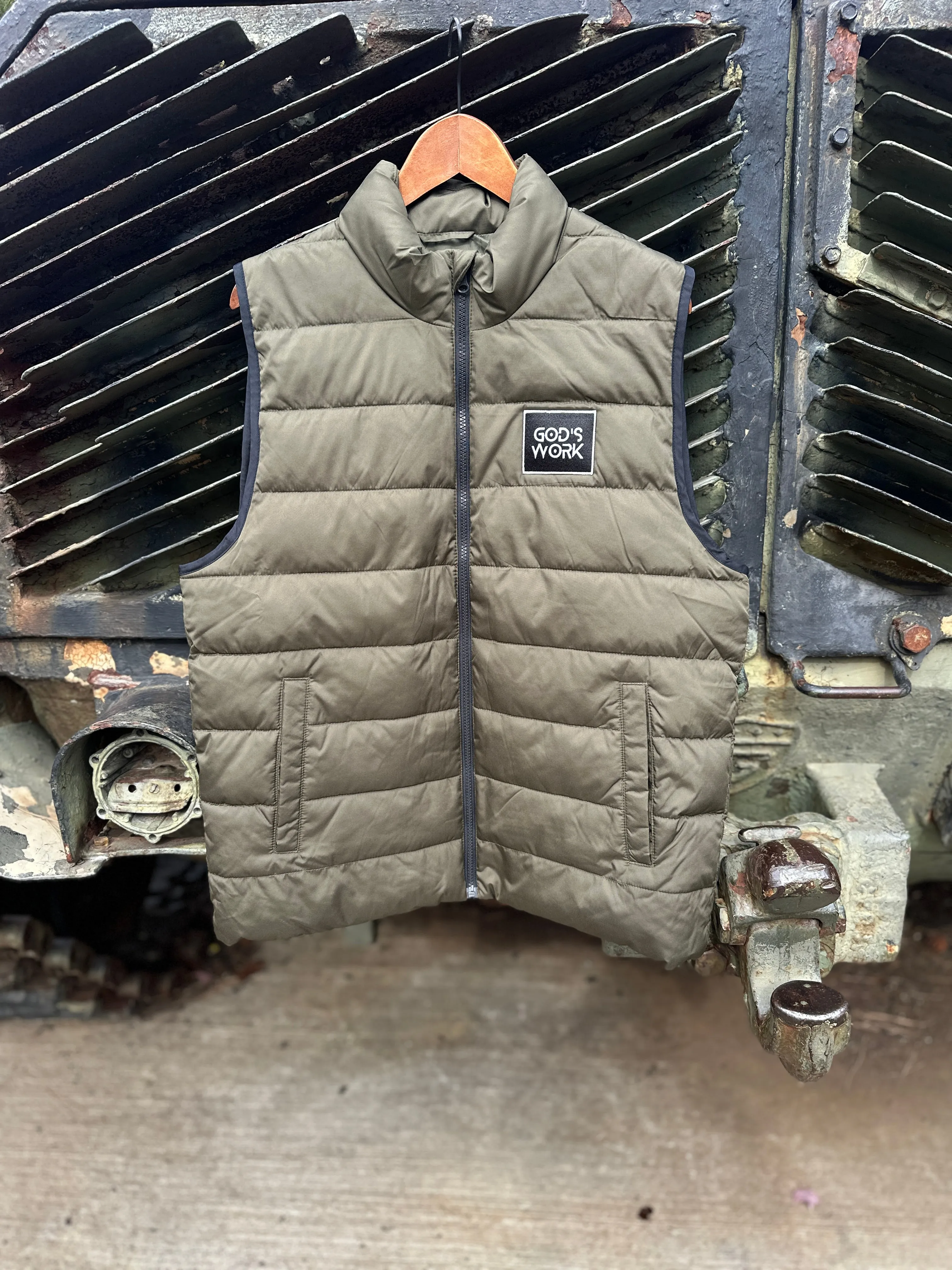 GOD'S WORK Puffer Vest (Limited Edition)