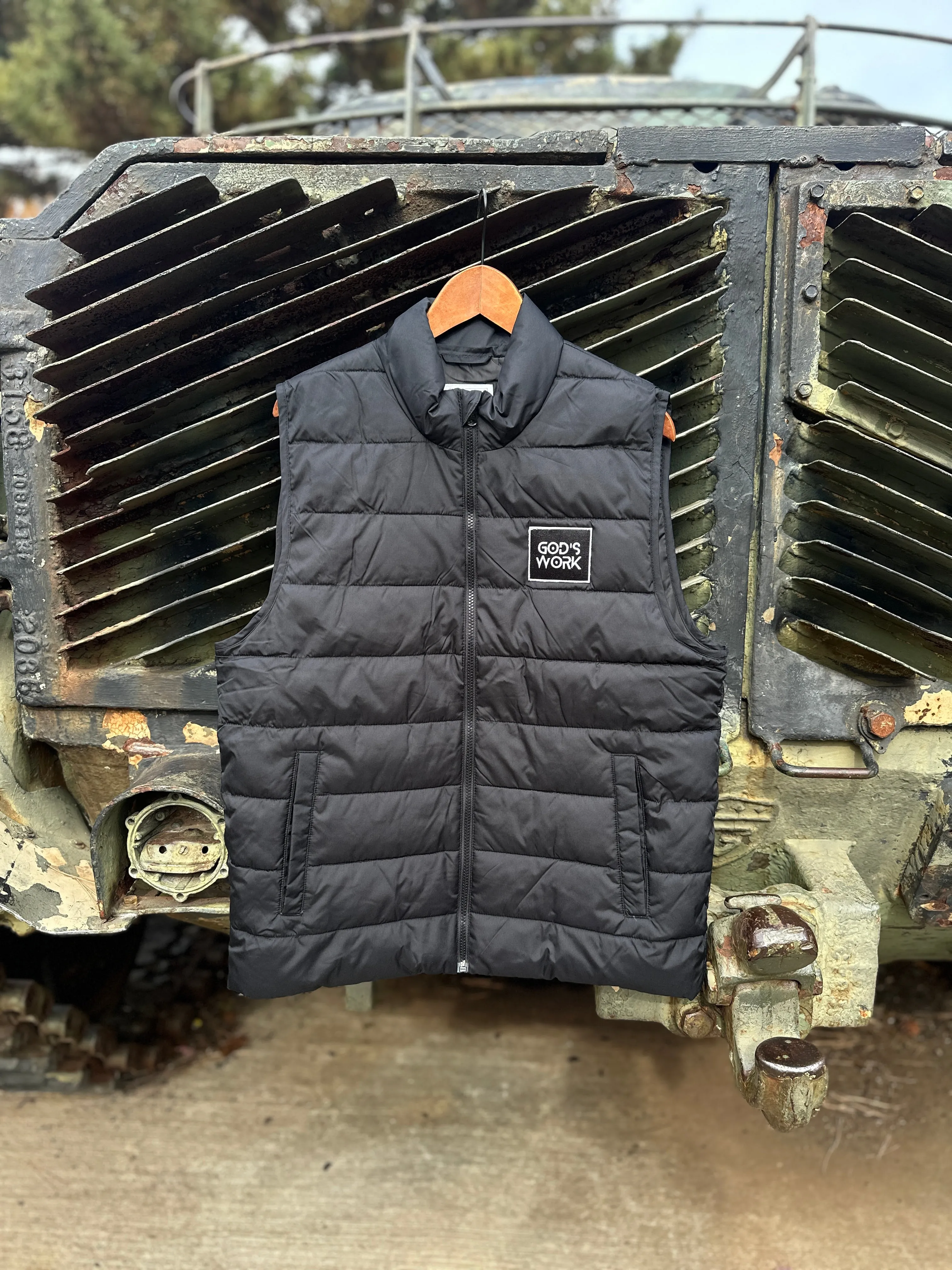 GOD'S WORK Puffer Vest (Limited Edition)